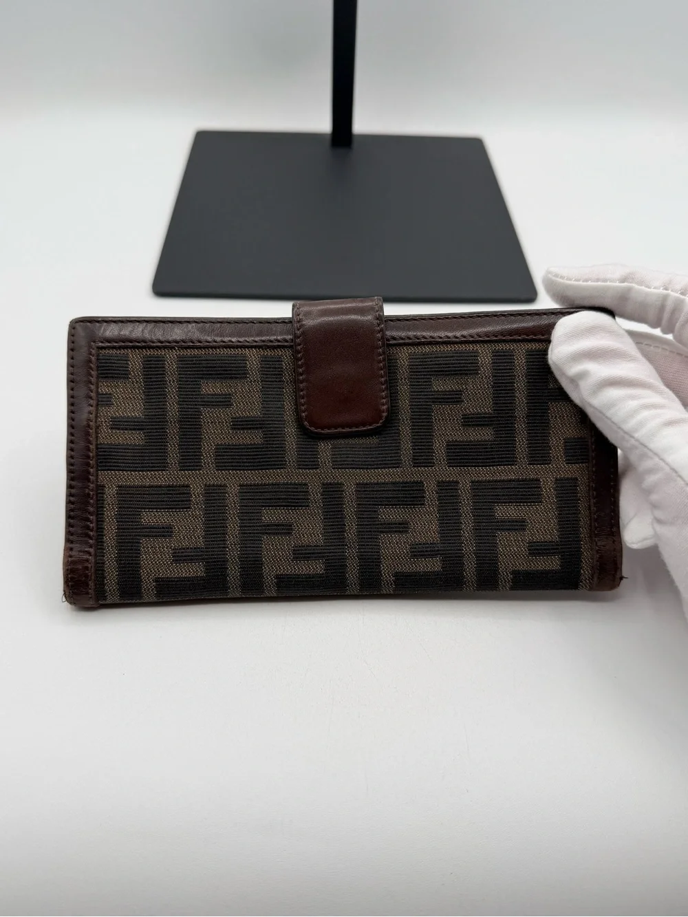 Fendi Long Monogram Flap Wallet